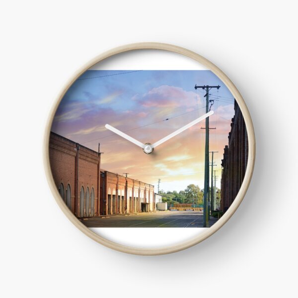 Old Rail Yard Clock
