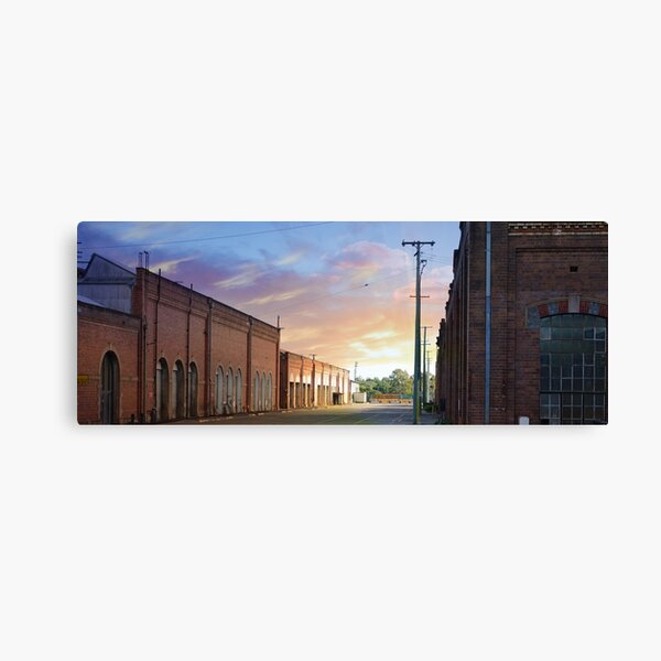 Old Rail Yard Canvas Print