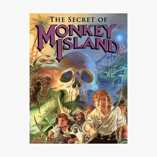 Item preview, The Secret of Monkey Island designed and sold by Doming-Go.