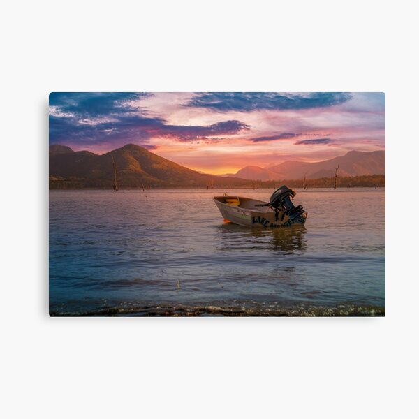 Another beautiful sunset at Lake Moogerah Canvas Print