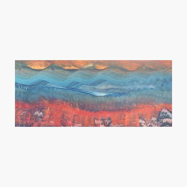 Raging River of Fear Photographic Print