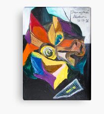 Futuristic Living Room Canvas Print