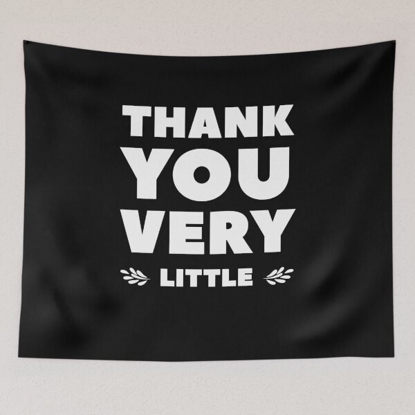 Item preview, Thank you very little designed and sold by Mad Over Store.