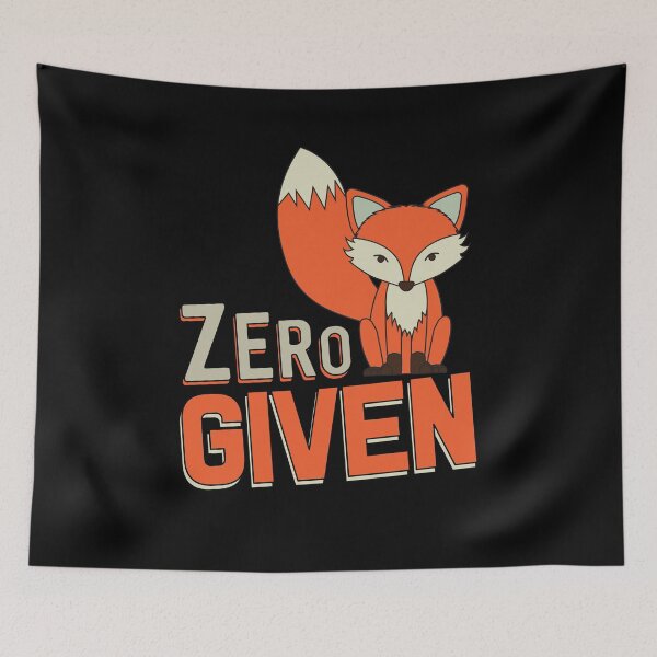 Item preview, Zero fox given designed and sold by Mad Over Store.