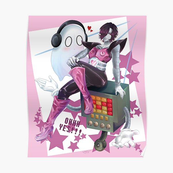 Undertale Mettaton Ex Poster By Aimaru00 Redbubble