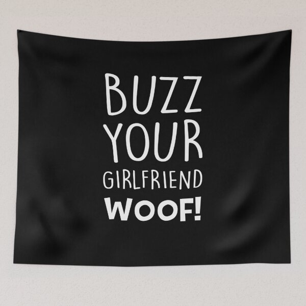 Aperçu de l'œuvre Buzz ta copine woof! créée et vendue par Mad Over Store.