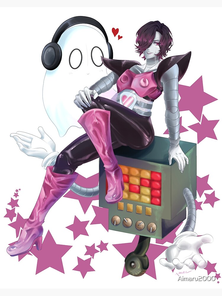 Undertale Mettaton Ex Alternate Art Board Print By Aimaru00 Redbubble