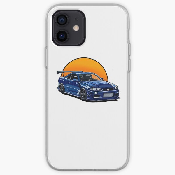 R34 GTR iPhone Flexible Hülle