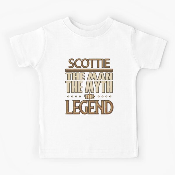 Scottie The Man The Myth The Legend - Gift For Someone Called Scottie Kids T-Shirt