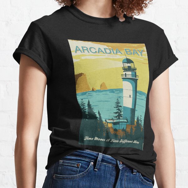 Item preview, Arcadia Bay - Vintage Tourism Poster designed and sold by 31Threads.
