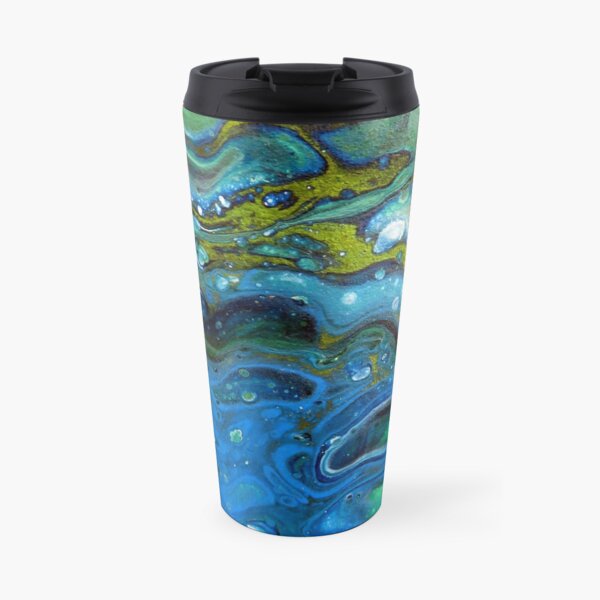 Moonlight above the lake Travel Mug