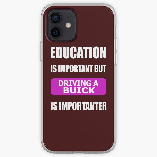 Buick Driving Cool Funny Awesome Car Love iPhone Soft Case