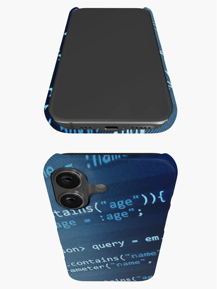 Thumbnail 3 of 4, iPhone Case, Programming Code designed and sold by 0x90.