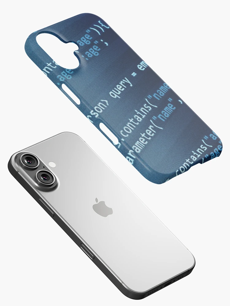 Thumbnail 2 of 4, iPhone Case, Programming Code designed and sold by 0x90.