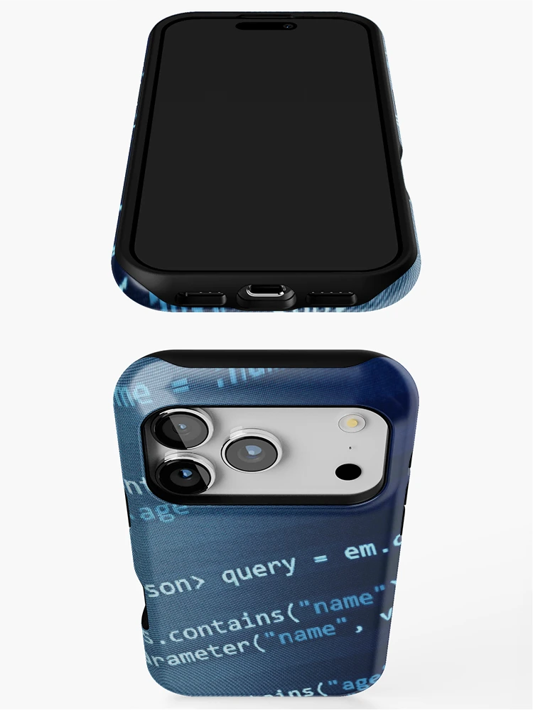Thumbnail 3 of 4, iPhone Case, Programming Code designed and sold by 0x90.