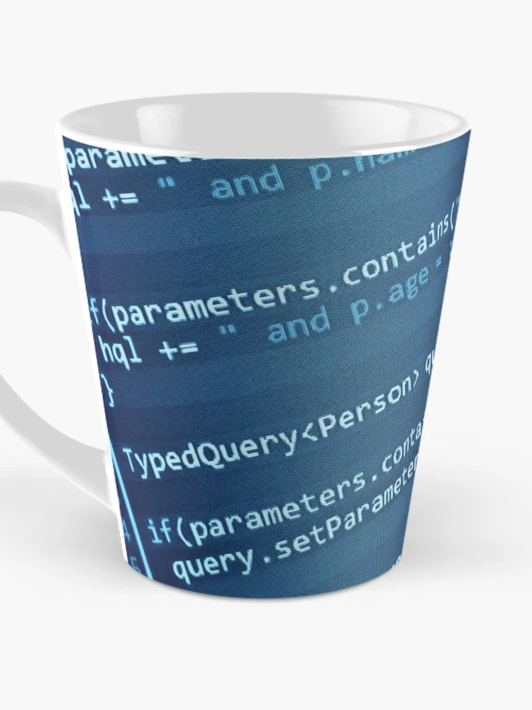 Thumbnail 3 of 4, Coffee Mug, Programming Code designed and sold by 0x90.