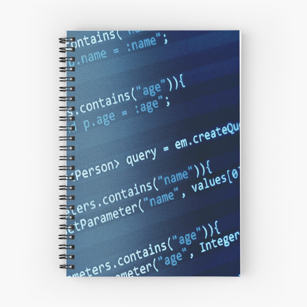 Item preview, Spiral Notebook designed and sold by 0x90.