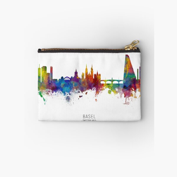 Item preview, Basel Switzerland Skyline designed and sold by ArtPrints.