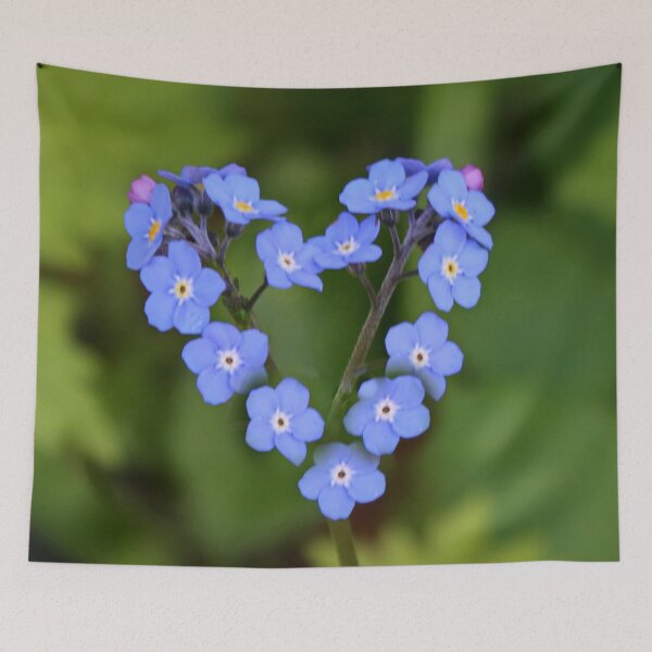 Item preview, Love - Blue Forget-me-nots - not edited designed and sold by AnnDixon.