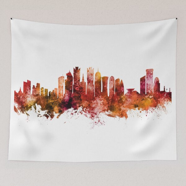 Item preview, Doha Qatar Skyline designed and sold by ArtPrints.