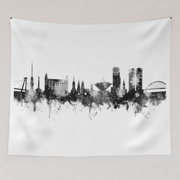 Item preview, Bratislava Slovakia Skyline designed and sold by ArtPrints.