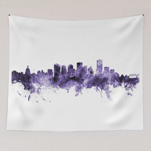 Item preview, Edmonton Canada Skyline designed and sold by ArtPrints.