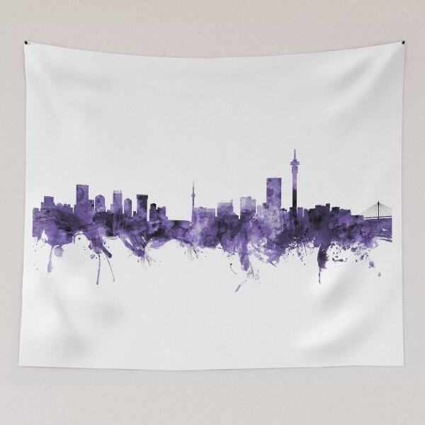 Item preview, Johannesburg South Africa Skyline designed and sold by ArtPrints.