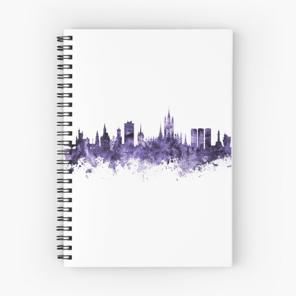 Item preview, Aberdeen Scotland Skyline designed and sold by ArtPrints.