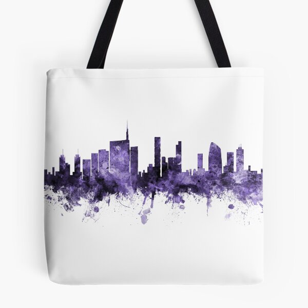 Aperçu de l'œuvre Milan Italy Skyline créée et vendue par ArtPrints.