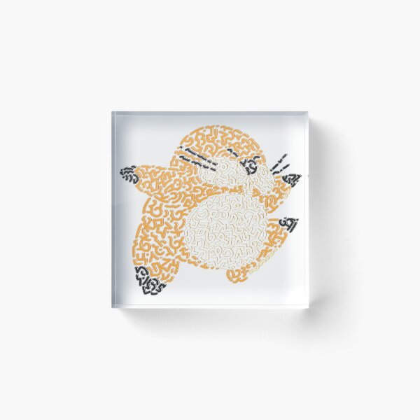 Monty Mole Acrylic Block