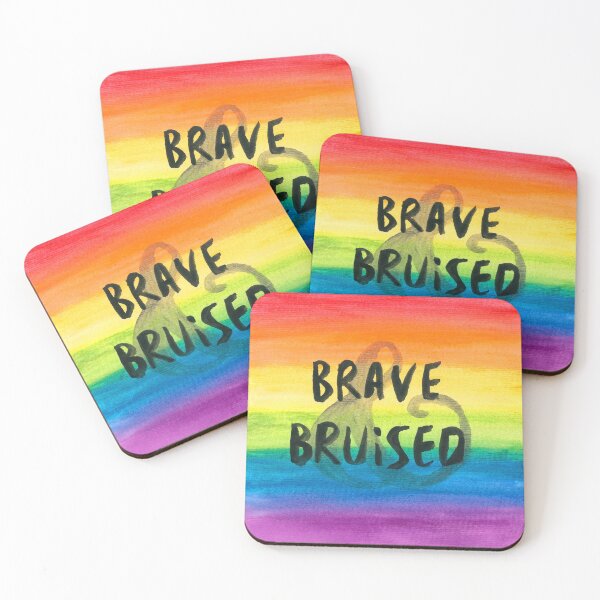Item preview, I Am Brave. I Am Bruised. I Am Proud. designed and sold by Thornesong Design.