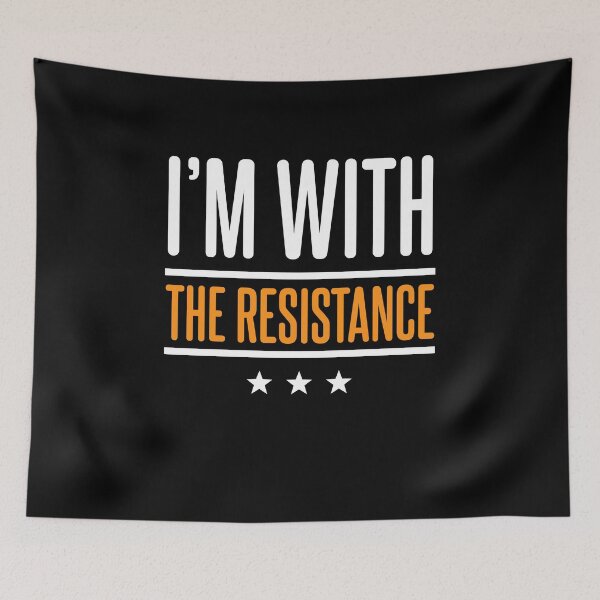 Item preview, I'm with the resistance designed and sold by Mad Over Store.