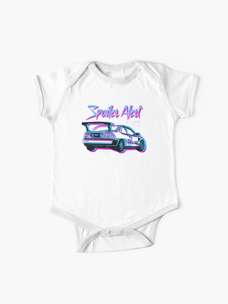 Spoiler Alert 80s New Wave Shirt Baby One Piece By Aydapadi Redbubble