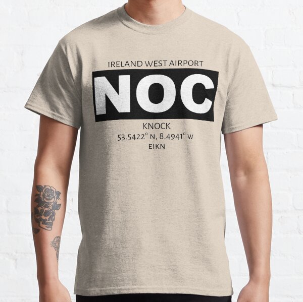 Island West Airport Knock NOC Classic T-Shirt