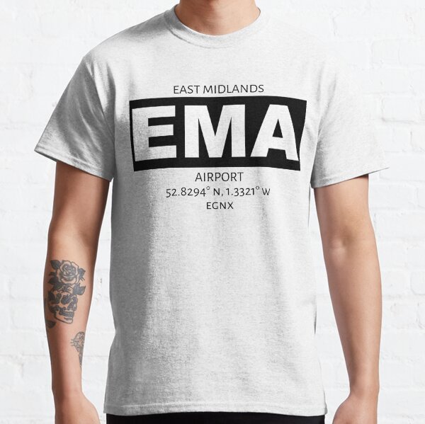 East Midlands Airport EMA Classic T-Shirt