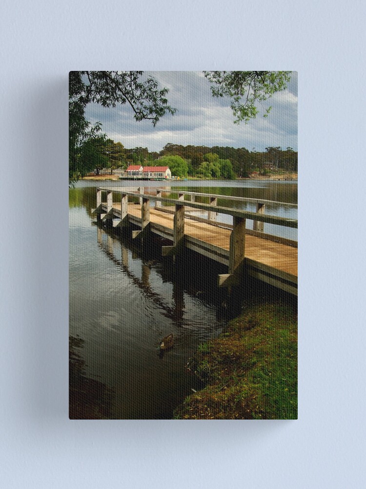 Alternate view of Lake Daylesford Canvas Print