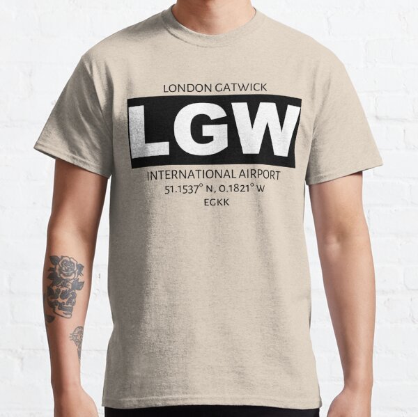 London Gatwick Airport LGW Classic T-Shirt