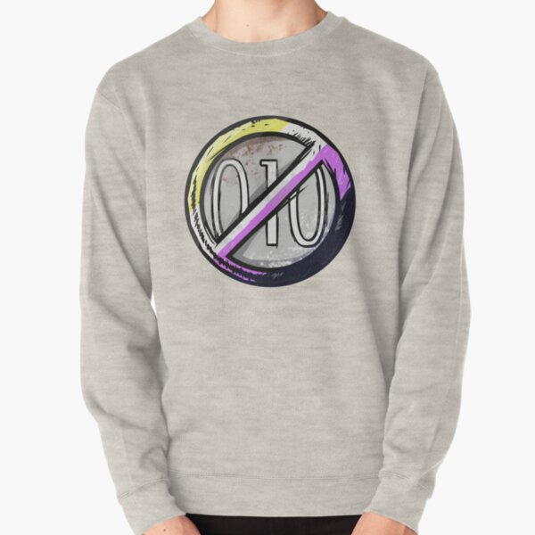 Non Binary Flack Badge Pullover Sweatshirt