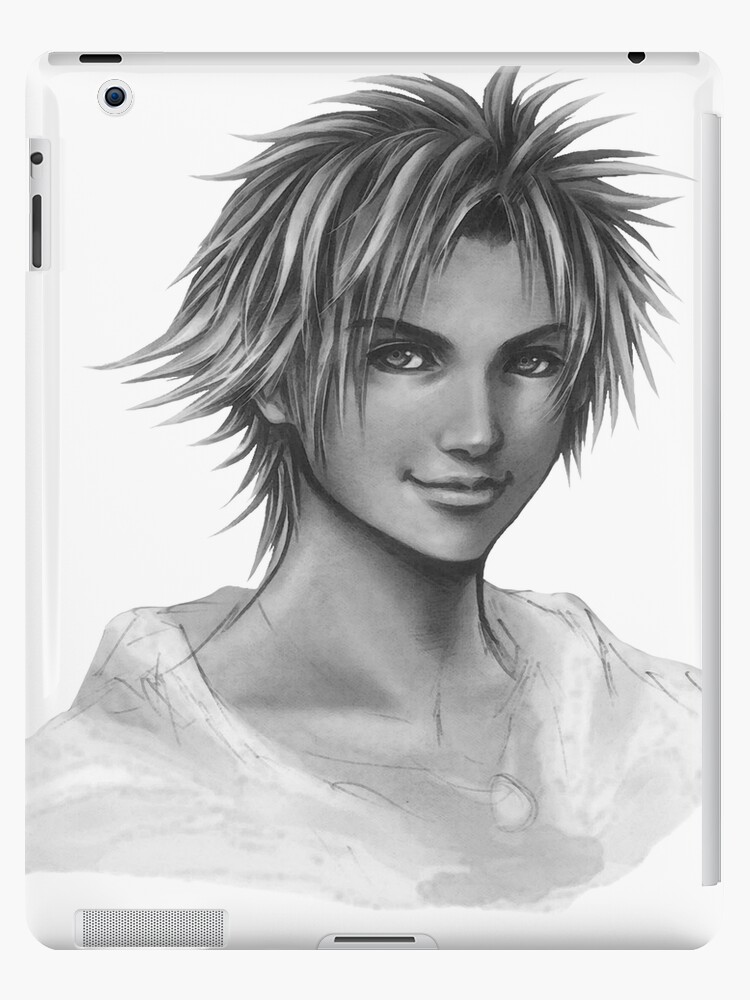 Tidus Final Fantasy X Tidus Only Version Ipad Case Skin By Angelialucis Redbubble