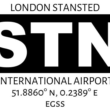 Artwork thumbnail, London Stansted Airport STN by AvGeekCentral