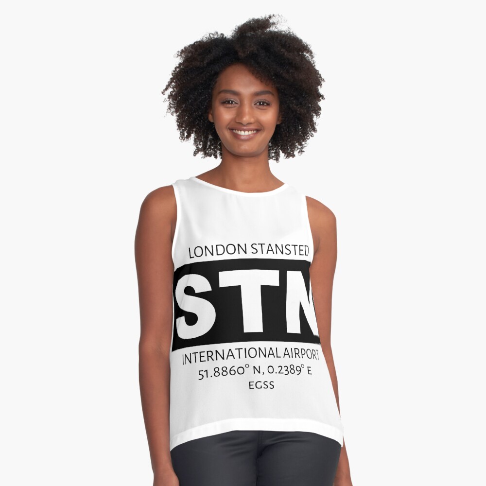 Item preview, Sleeveless Top designed and sold by AvGeekCentral.