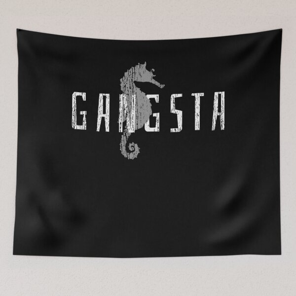 Item preview, Seahorse Gangsta designed and sold by 4tomic.