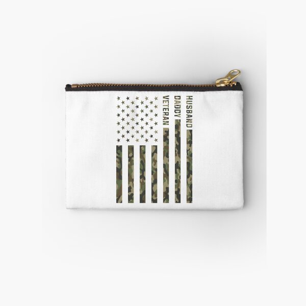 Item preview, Husband Daddy Veteran Patriotic American Camouflage Fathers Day Gifts designed and sold by mrsmitful.