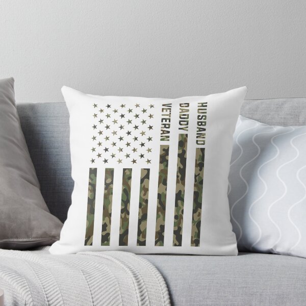 Item preview, Husband Daddy Veteran Patriotic American Camouflage Fathers Day Gifts designed and sold by mrsmitful.