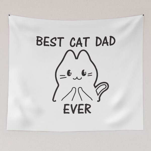 Item preview, Best Cat Dad Ever designed and sold by BiZepsM0.