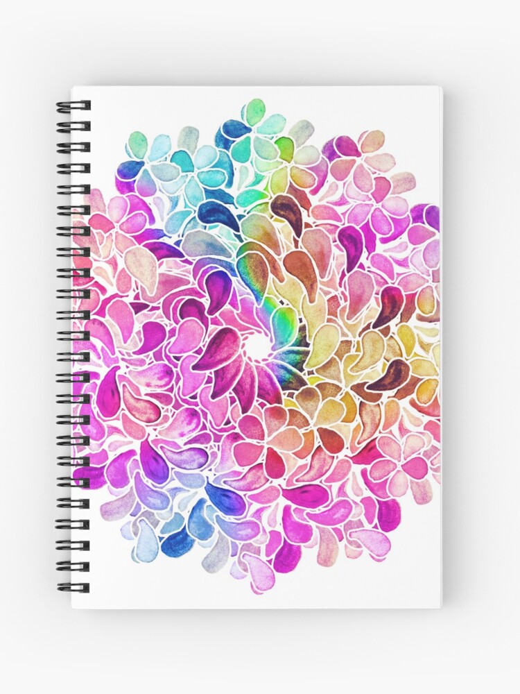 Watercolour Paisley Journal