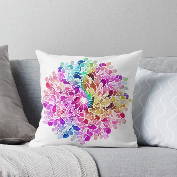 Item preview, Arco iris Acuarela Paisley Flor designed and sold by micklyn.
