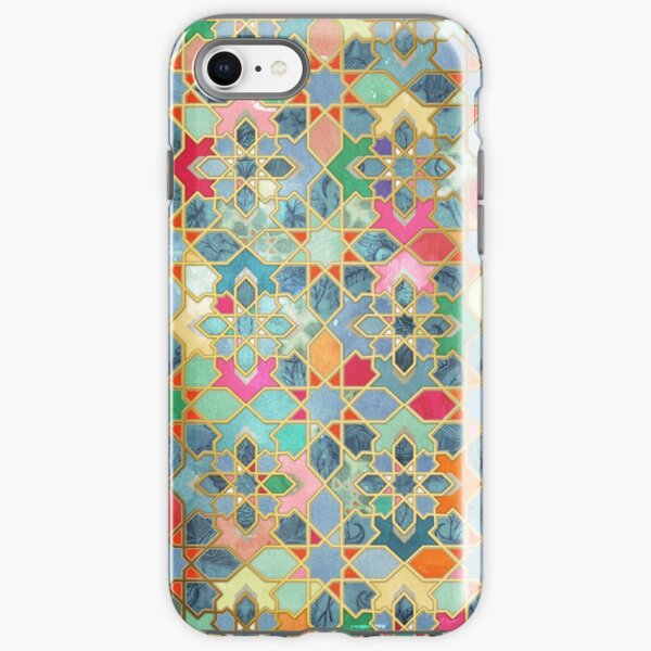 Gilt & Glory - Colorful Moroccan Mosaic iPhone Tough Case