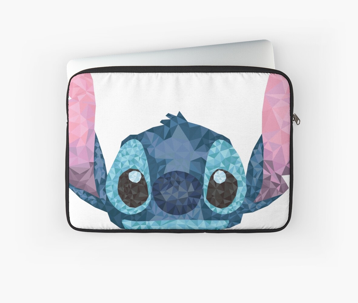 "Stitch Geometric (Lilo and Stitch)" Laptop Sleeve by OlliiAndChips