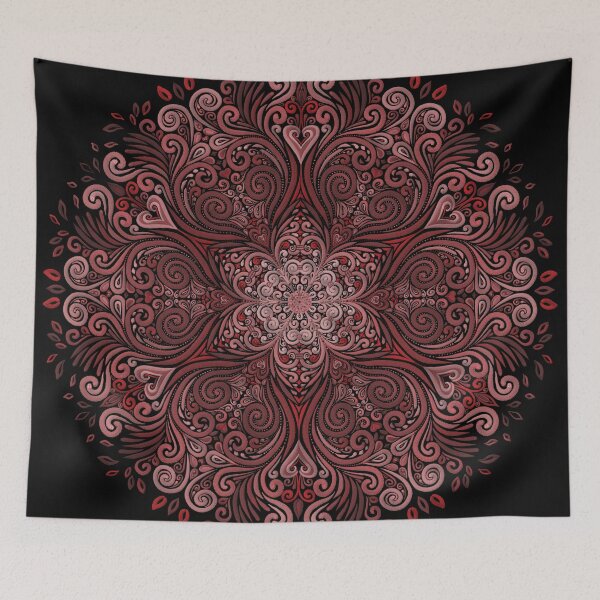Item preview, Red Pattern Ornate with 3D effect designed and sold by IvaW.